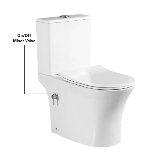 BERGEN- Bidet Close Coupled Toilet