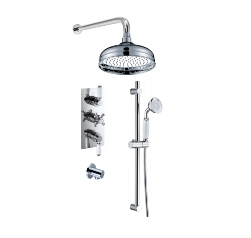 Thermostatic Concealed Shower Pack (Traditional)