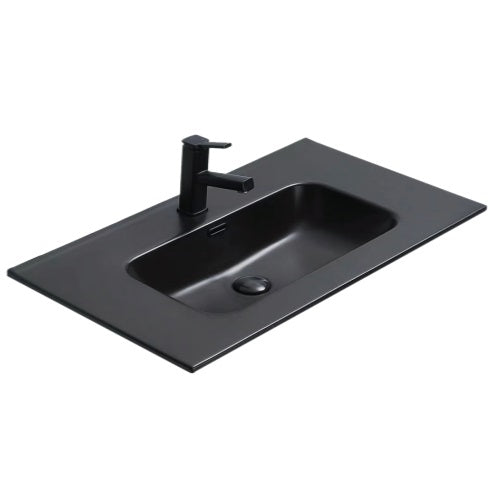 MATT BLACK- Tap Hole Basin