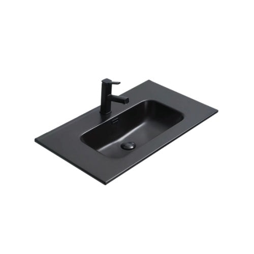 MATT BLACK- Tap Hole Basin
