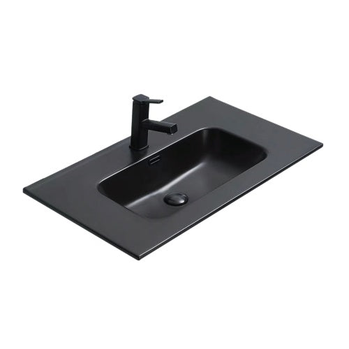 MATT BLACK- Tap Hole Basin