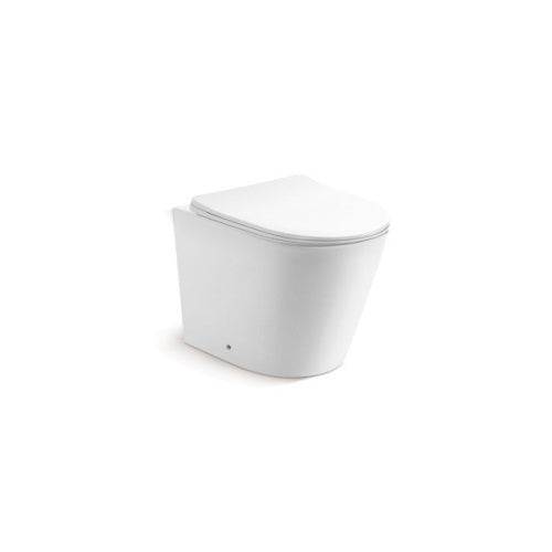 RIGA- Back to Wall Round Bidet Pan (UF Seat Cover)